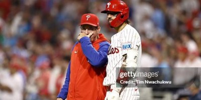 Nick Castellanos and Rob Thomson