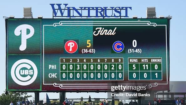 Hamels no-hitter vs Cubs