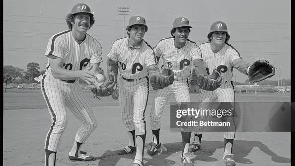 Phillies 1980 infield.